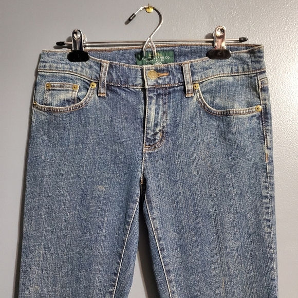 Lauren Ralph Lauren Modern Straight Jeans Size 2 - Picture 2 of 6